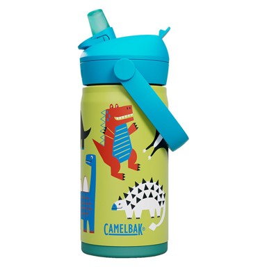 CAMELBAK Bočica THRIVE FLIP STRAW KID`S, 0,4 L, Dino Jam